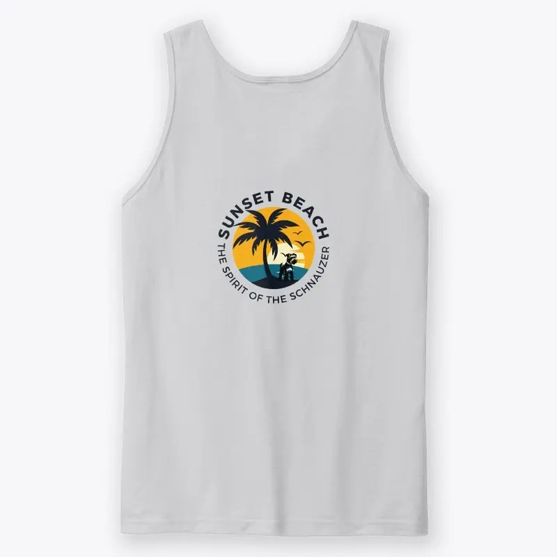 Sunset Beach Schnauzer Spirit Tank